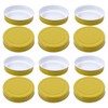 Kichvoe 12pcs Mason Jar Lids Jars Wide Mouth Lids Reusable
