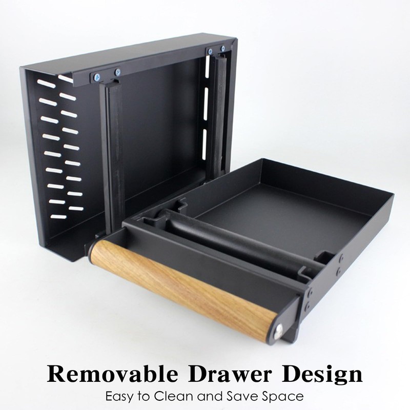 Handle Drawer Knock Box, Stainless Steel Detachable Coffee Stick Tapping