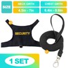 KornaDoz Escape Proof Adjustable Bearded Dragon Leash and Harness Set,