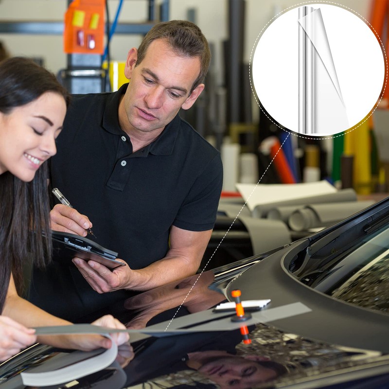 12 x 120 Inches Car Surface Protection Vinyl Film Scratch
