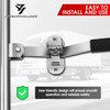 JY PERFORMANCE 36'' Trailer Swing Door Hinged Cam Bar Lock
