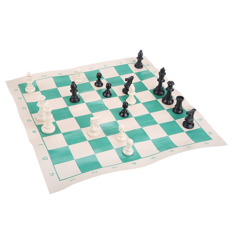 Portable Chess Set with Backpack Promote Children 's Intelligence Game