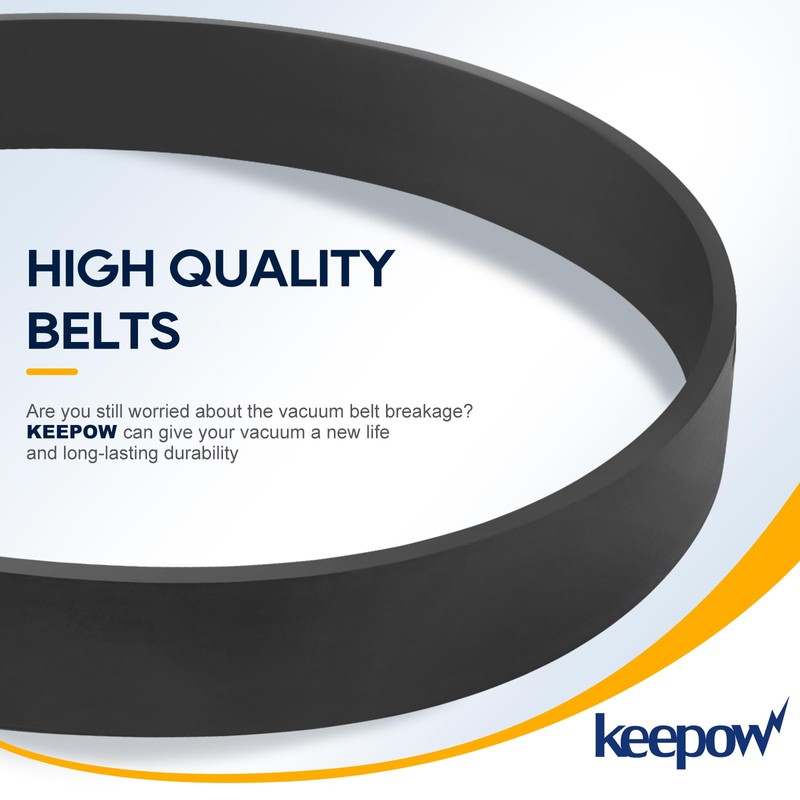 KEEPOW Replacement Belts for Hoover Vacuum Elite Rewind Plus UH71200,