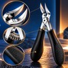 Heavy Duty Toenail Clippers for Seniors Thick Nails – 9-Piece