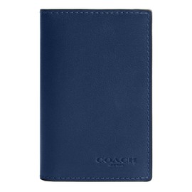 Coach Men's Bifold Case Accessory-Travelers Card Sleeves, Deep Blue