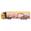 Transport Cart Toy Educational Simulation Alloy Plastic Pull Back Carrier