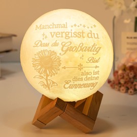 Gifts for Women, Birthday Gifts for Women - Inspirational Moon Lamp 3D Moon Lamp Gifts for Best Sisters, Friends, Sisters, Colleagues, Wife, Mother, Mother's Day Gift