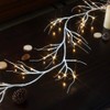 EAMBRITE White Garland Lights 6FT 48 LED Lighted Twig Vine