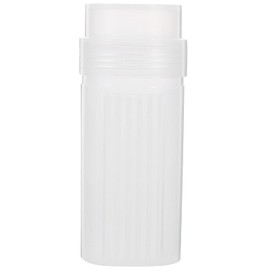 Healeved Covered Slide Staining Jar with Lid for Microscope Slides Laboratory Use 3.54 X 1.46 X 1.46 Inches Slide Holder for Specimen Staining and Storage