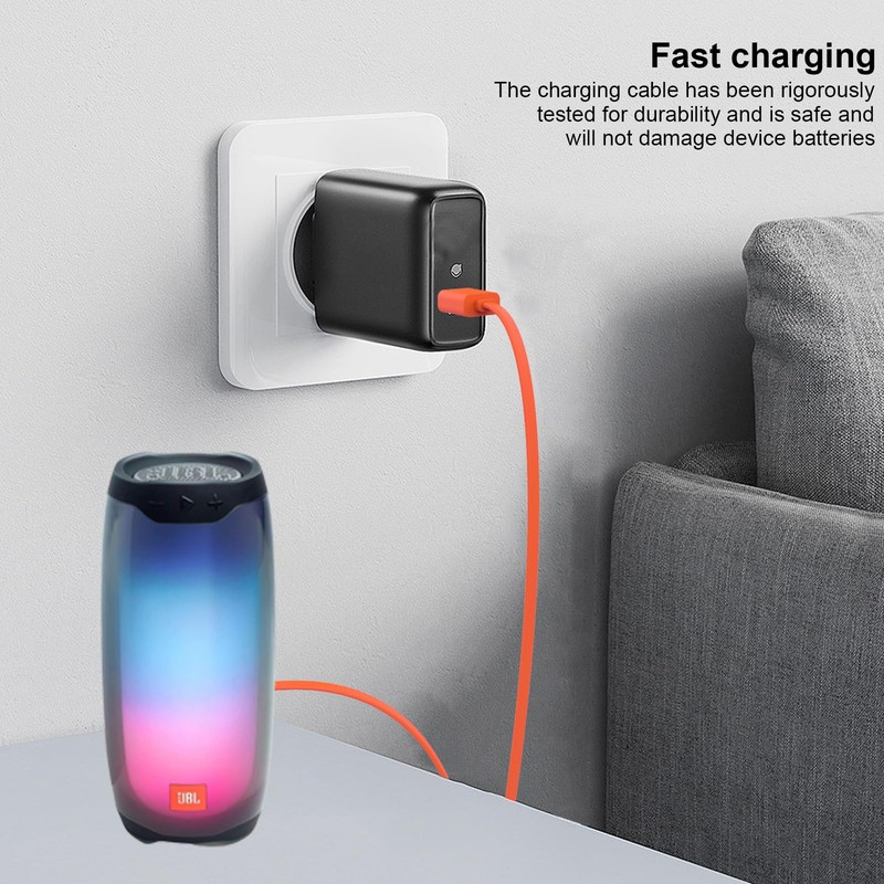 Micro USB Cable for JBL Speaker Compatible with JBL Charge