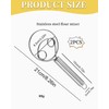 BNREOZA Pack of 2 Flour Tenderizer, Dough Mixer, Pasta Beater,