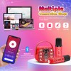 Braxel Karaoke Machine with 2 Bluetooth Microphones, Children, Gift Boy