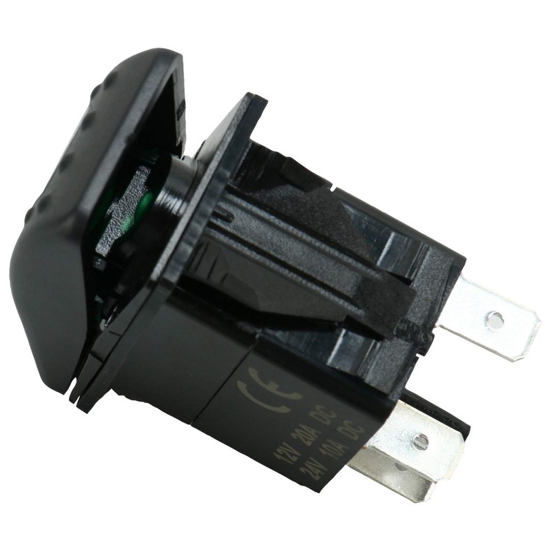 Amarine Made 12v 20 Amp Waterproof LED On/Off Boat Marine