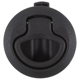 BESPORTBLE 2 Hole Design Flush Latch Marine Latch Lock Marine Grade Plastic for Outdoor