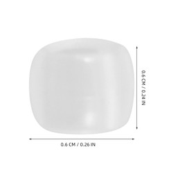 250Pcs Uv Color Changing Beads, 6x9mm Plastic Beads for Jewelry Making, Sun Sensitive for Bracelets and Necklaces, Clear to Colorful Solar, Fun for Uv Awareness and DIY Projects