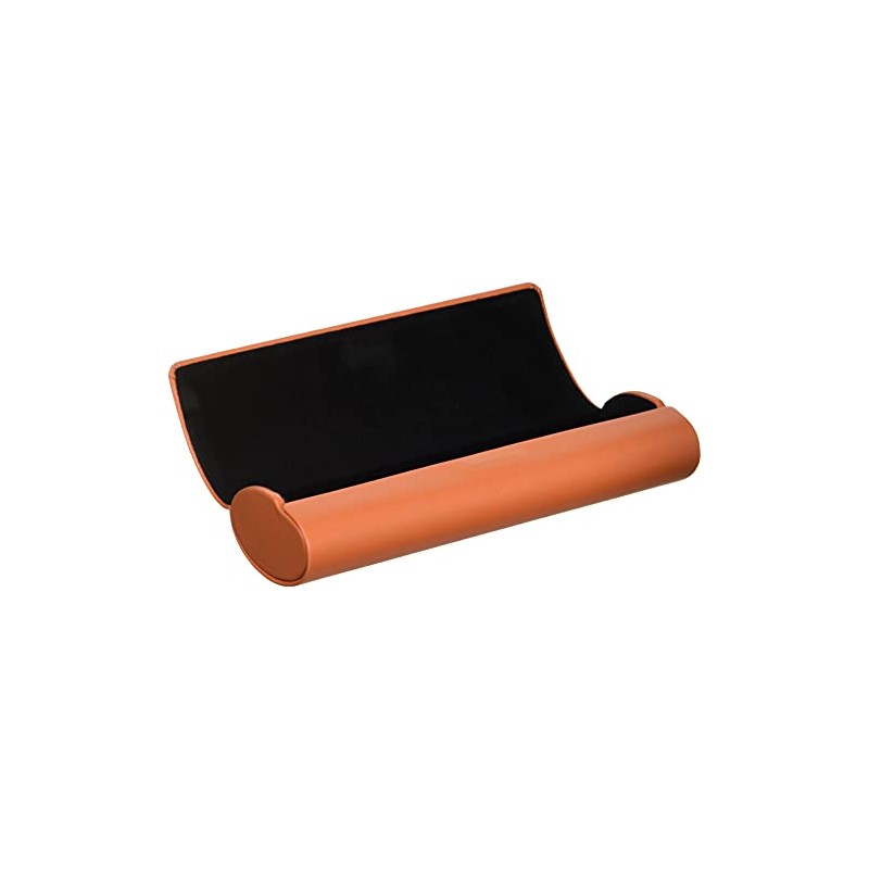 Tccase HYW-1B-22 Glasses Case, Orange, Hard, Magnetic
