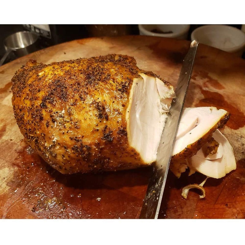 SPITJACK BBQ Smoked Brisket Knife for Meat Carving and Slicing