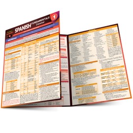 Spanish Fundamentals 1 - Grammar: A Quickstudy Laminated Reference Guide