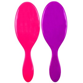 Wet Brush Original Detangler Hair Brush - Health and Peace (Pack of 2) - Exclusive Ultra-soft IntelliFlex Bristles - Glide Through Tangles With Ease For All Hair Types - Women, Men, Wet And Dry Hair