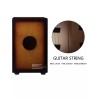 GECKOCajon BOX Drum-Wooden Percussion Box,w/Internal Adjustable Guitar Strings