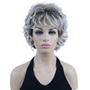 Lydell 10" Women's Short Soft Super Curly Wig Layered Natural