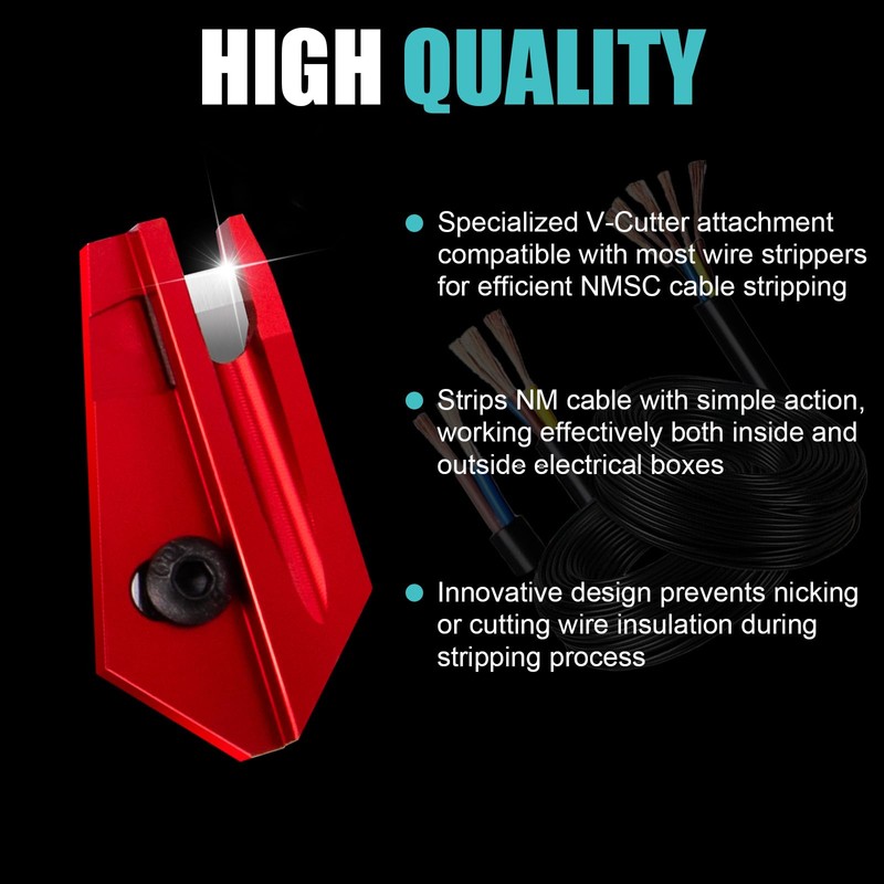 47010 V-Cutter NMSC Cable Stripper for professional and DIY electrical