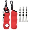 MONOJOY Golf Ball Case, Men's, Golf Equipment, For 3 Pieces,