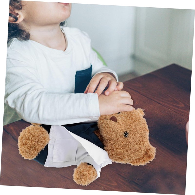 Ropa para Peluches Traje de Doctor 3 Piezas de Tela