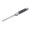 Switchblade Comb Men Automatic Push Button Foldable Pocket Oil Hair