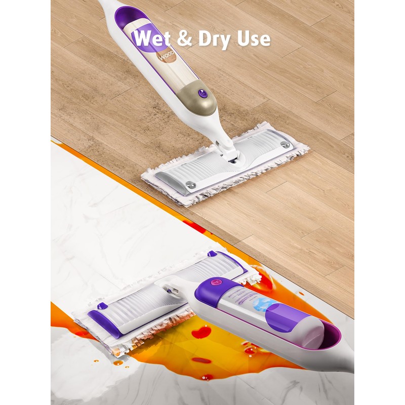 AIR U+ 24 Pack Disposable Power Mop Pads Refills for