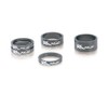 XLC, unisex adult, Lenkkopferweiterung A-Head Spacer-Set AS-A02 3x5/1x10/1x15 mm 1