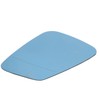 Heated Rearview Mirror Glass Blue Right Replacement for 2 Series