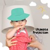Protective Baby Sun Hat with UPF 50+ Protection Adjustable Infant
