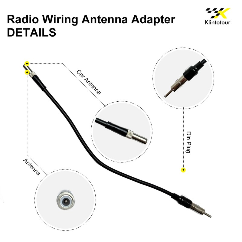 Aftermarket Radio Wiring Adapter Compatible with Chrysler 2001-2007/Dodge 2002-2007/Jeep 2003-2009,