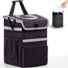 Car Trash Can with Lid and Storage Bags Large Capacity
