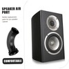 Gatuida 2pcs Speaker Port Tubes for Easy to Install Replacement