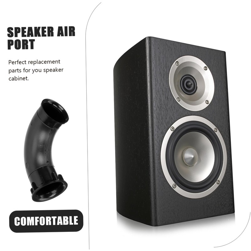 Gatuida 2pcs Speaker Port Tubes for Easy to Install Replacement