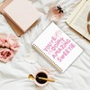 YTRGI Coquette Inspirational Journaling Notebook, Girly Preppy Notebooks for Note