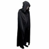 (Lokiff) Black Cloak with Hood (Flower Viewing, Welcome Party, Mother's