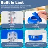 AQUAVERITY Chlorine Dispenser for Hot Tub with Built-in Thermometer –