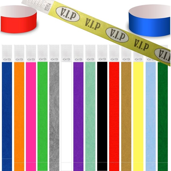 UK Wristbands Ltd - Tyvek Paper Security Event Wristbands 100