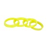 ACROPIX 66.6 to 57.1mm Hub Centric Rings Yellow - Pack