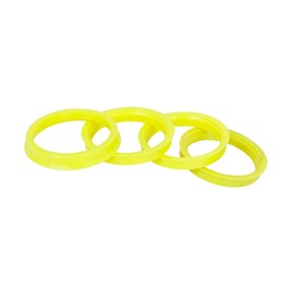 ACROPIX 66.6 to 57.1mm Hub Centric Rings Yellow - Pack of 4