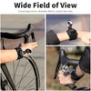WEST BIKING Bike Wrist Rearview Mirror 360° Rotate Convex Reflector