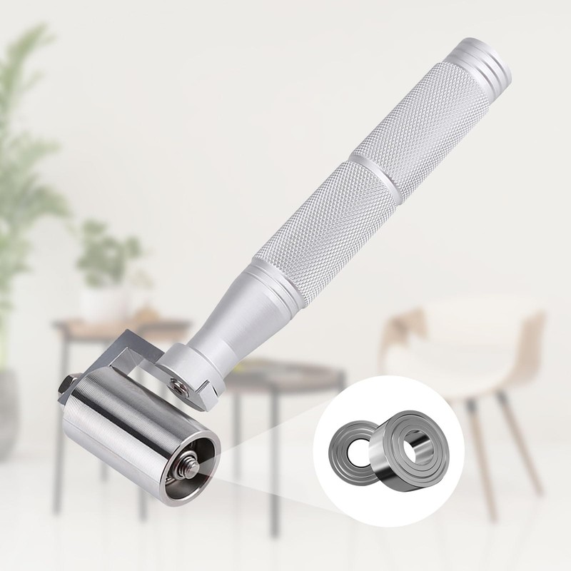 40 mm de Wallpaper Seam Roller Tool de acero inoxidable,