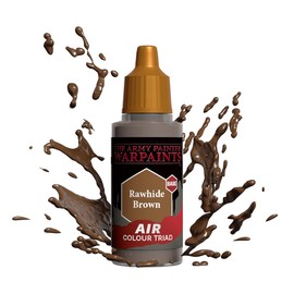 The Army Painter Warpaints Air - Non-Toxic Water Based Airbrush paint – acrylic paint and primer for Tabletop Roleplaying, Boardgames, and Wargames Miniature Model Painting (Rawhide Brown)