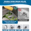 ZM Stainless Steel Kitchen Sink Strainer with Drain Assembly