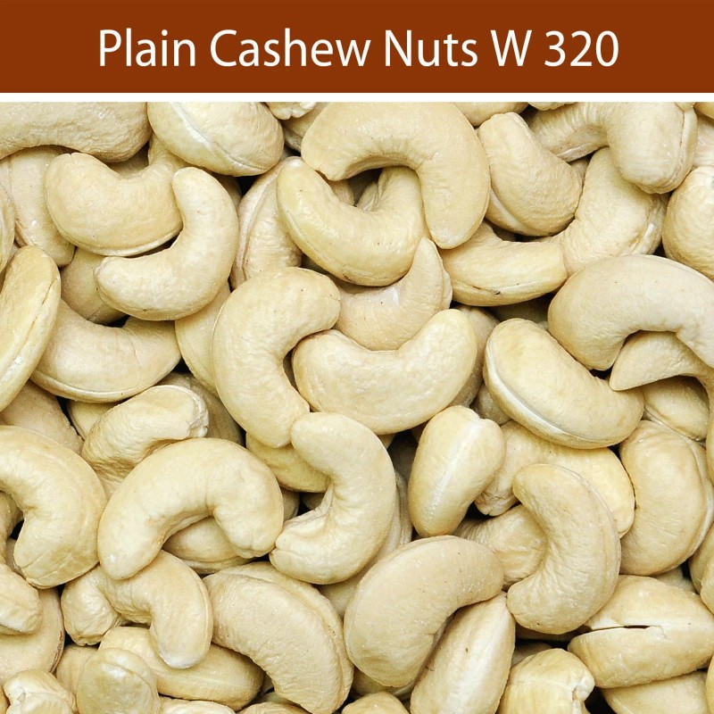 AIVA - Cashews, Raw Whole 320, Premium Grade Quality -