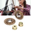 Bike Freewheel Adapter Iron with 22T 24T Freewheel Left Right