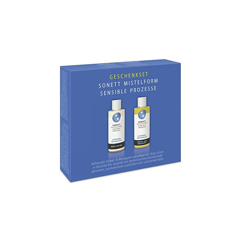 Sonett Mistletoe Shape Gift Set - Body and Massage Oil